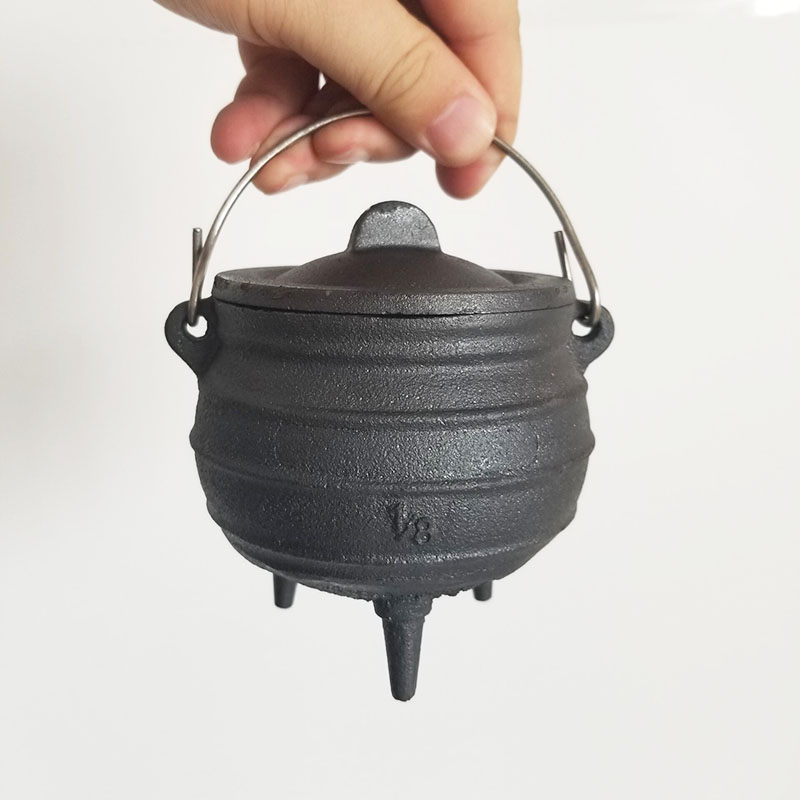 Medium 1/8# Cast Iron Cauldron - Cast Iron Corn review and price